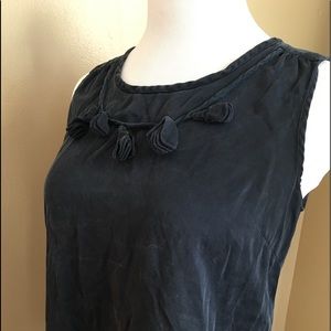 J. Crew silk sleeveless blouse